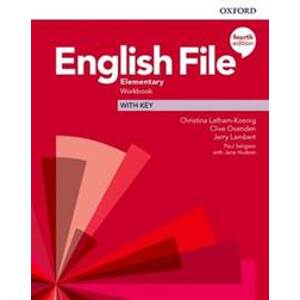 English File Fourth Edition Elementary Workbook with Answer Key - autor neuvedený