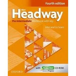 New Headway Fourth Edition Pre-intermediate Workbook with Key - autor neuvedený