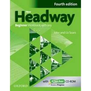 New Headway Fourth Edition Beginner Workbook with Key - autor neuvedený
