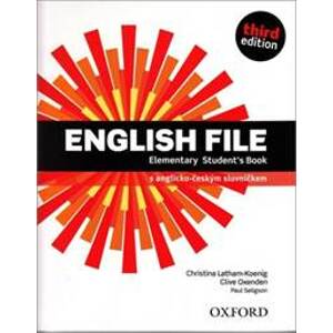 English File Third Edition Elementary Student's Book (czech Edition) - autor neuvedený