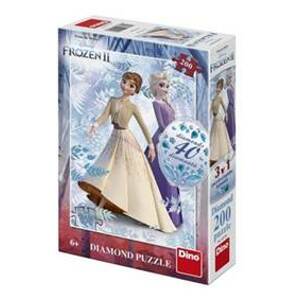 Frozen II 200 diamond Puzzle nové - autor neuvedený