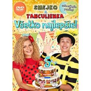Smejko a Tanculienka: Všetko najlepšie! - DVD (Naše najlepšie pesničky) - autor neuvedený