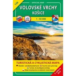 Volovské vrchy Košice 1:50 000 - autor neuvedený