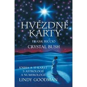 Hvězdné karty Lindy Goodman - Kniha + 33 - Bush Crystal