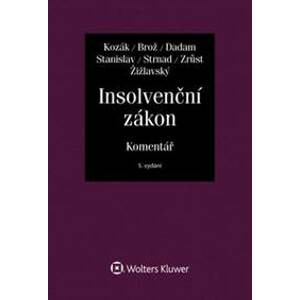 Insolvenční zákon - Jan Kozák, Jaroslav Brož, Alexandr Dadam, Antonín Stanislav, Zdeněk Strnad, L...