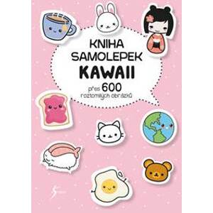 Kniha samolepek: Kawaii - autor neuvedený