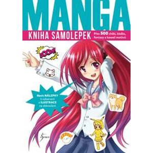 Kniha samolepek: Manga - autor neuvedený