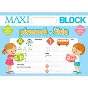 Maxi Blok - písmená a čísla - autor neuvedený