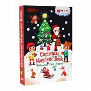 Magnetická kniha Vianoce - Christmas Magnetic Book - Kolektív autorov