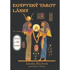 Egyptský tarot lásky (kniha + sada karet) - Blechová Zdenka