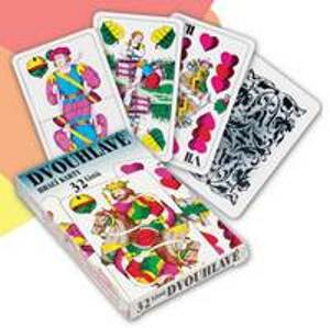Dvojhlavé hracie karty 32 listov / Dvouhlavé hrací karty 32 listů - autor neuvedený