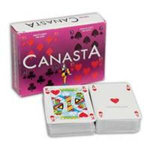 Canasta mini hracie karty 108 listorv / Canasta mini hrací karty 108 listů - autor neuvedený