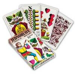 Jednohlavé hracie karty 32 listov / Jednohlavé hrací karty 32 listů - autor neuvedený