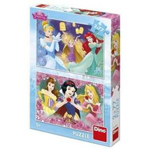 Princezny 2x77 Puzzle nové - autor neuvedený