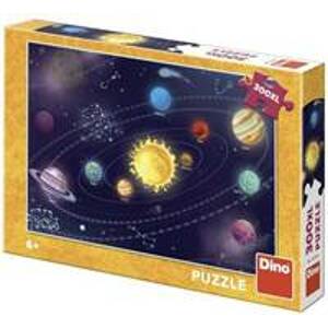 Dětská sluneční soustava 300 XL Puzzle nové - autor neuvedený