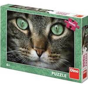 Puzzle 300 XL Zelenooká kočka - autor neuvedený