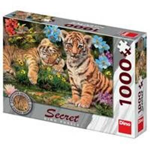 Puzzle 1000 Tygříci secret collection - autor neuvedený