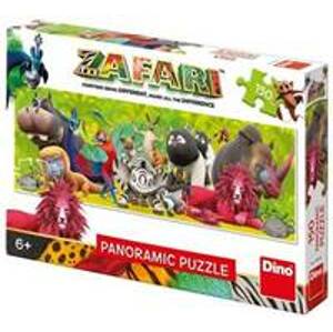 Puzzle Zafari Přátelství 150 dílků - autor neuvedený