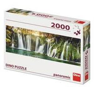 Puzzle 2000 Plitvické vodopády Panoramic - autor neuvedený