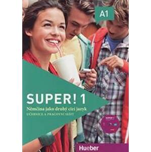Super! 1 - učebnice a pracovní sešit němčiny A1 + CD zdarma - autor neuvedený