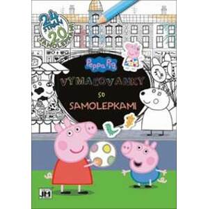 Vymaľovanky so samolepkami - Peppa Pig (A4) - autor neuvedený