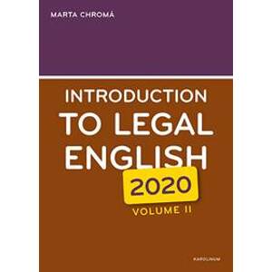 Introduction to Legal English (2020) Volume II - Marta Chromá