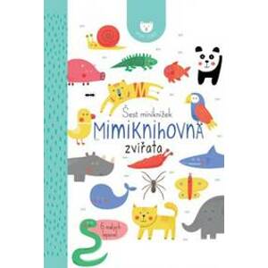 6 miniknížek - Mimiknihovna zvířata - autor neuvedený
