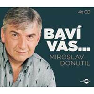 Baví vás Miroslav Donutil - kolekce na 4 CD - CD