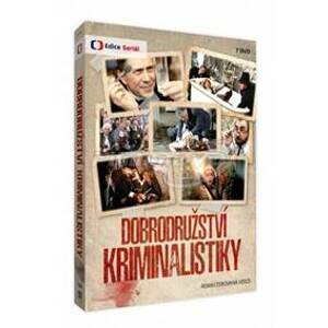 Dobrodružství kriminalistiky - 7 DVD - autor neuvedený