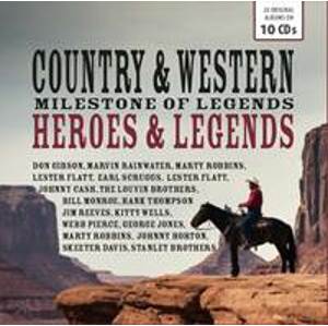 Country & Western Heroes - kolekce 10 CD - CD