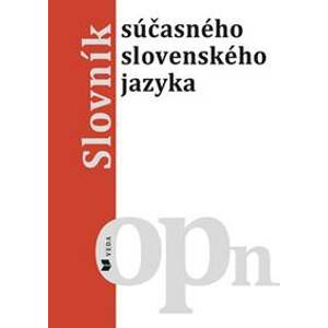 Slovník súčasného slovenského jazyka O - Pn - kolektiv