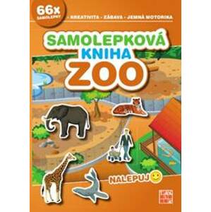 Samolepková kniha - Zoo - Kadlíková Simona
