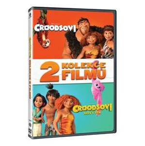 Croodsovi 1+2 (kolekce 2 DVD) - DVD