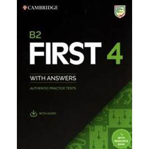 Cambridge B2 First 4 (FCE) Authentic Practice Tests Student´s Book with Answers & Audio Download - Cambridge University Press