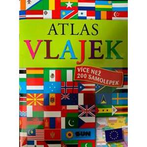 Atlas vlajek se samolepkami - autor neuvedený