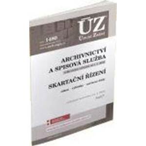 ÚZ 1480 Archivnictví - autor neuvedený