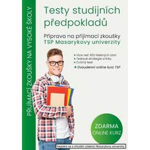 Testy studijních předpokladů - Příprava na přijímací zkoušky TSP Masarykovy univerzity - Vitouch a kolektiv Matěj