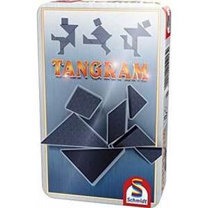 Tangramy v plechové krabičce - autor neuvedený