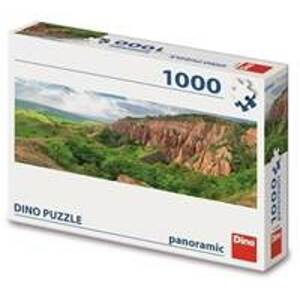 Puzzle 1000 Červená rokle panoramic - autor neuvedený