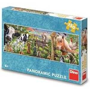 Puzzle 150 Farma panoramic - autor neuvedený