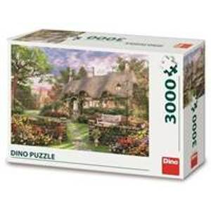 Puzzle 3000 Romantická chatka - autor neuvedený