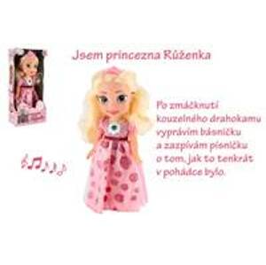 Panenka princezna Růženka plast 35cm - autor neuvedený