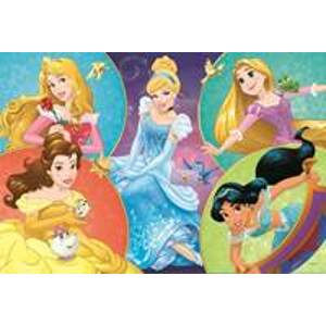 Puzzle Disney princezny: Setkání sladkých princezen - autor neuvedený