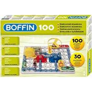 Stavebnice Boffin 100 elektronická 100 projektů na baterie 30ks v krabici - autor neuvedený
