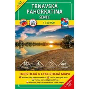 TM 151 Trnavská pahorkatina - Senec 1:50 000 - autor neuvedený