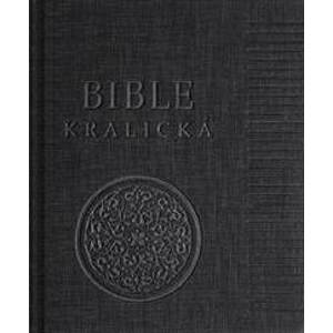 Poznámková Bible kralická černá - autor neuvedený