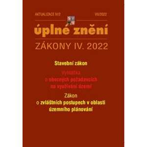 Aktualizace IV/2 2022 – stavební zákon, územní plánování - autor neuvedený