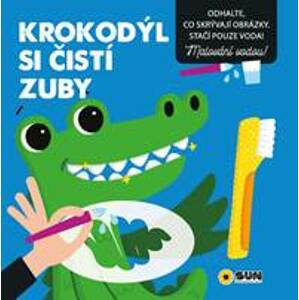 Krokodýl si čistí zuby - autor neuvedený