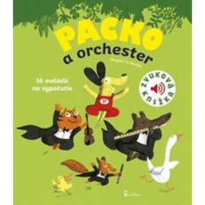 Packo a orchester - zvuková knižka - autor neuvedený
