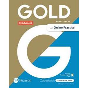 Gold C1 Advanced Course Book with Interactive eBook, Online Practice, Digital Resources and App, 6e - Burgess, Thomas Amanda Sally